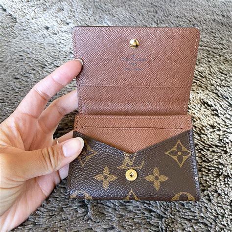 louis vuitton wallet with card holder|louis vuitton card holder collection.